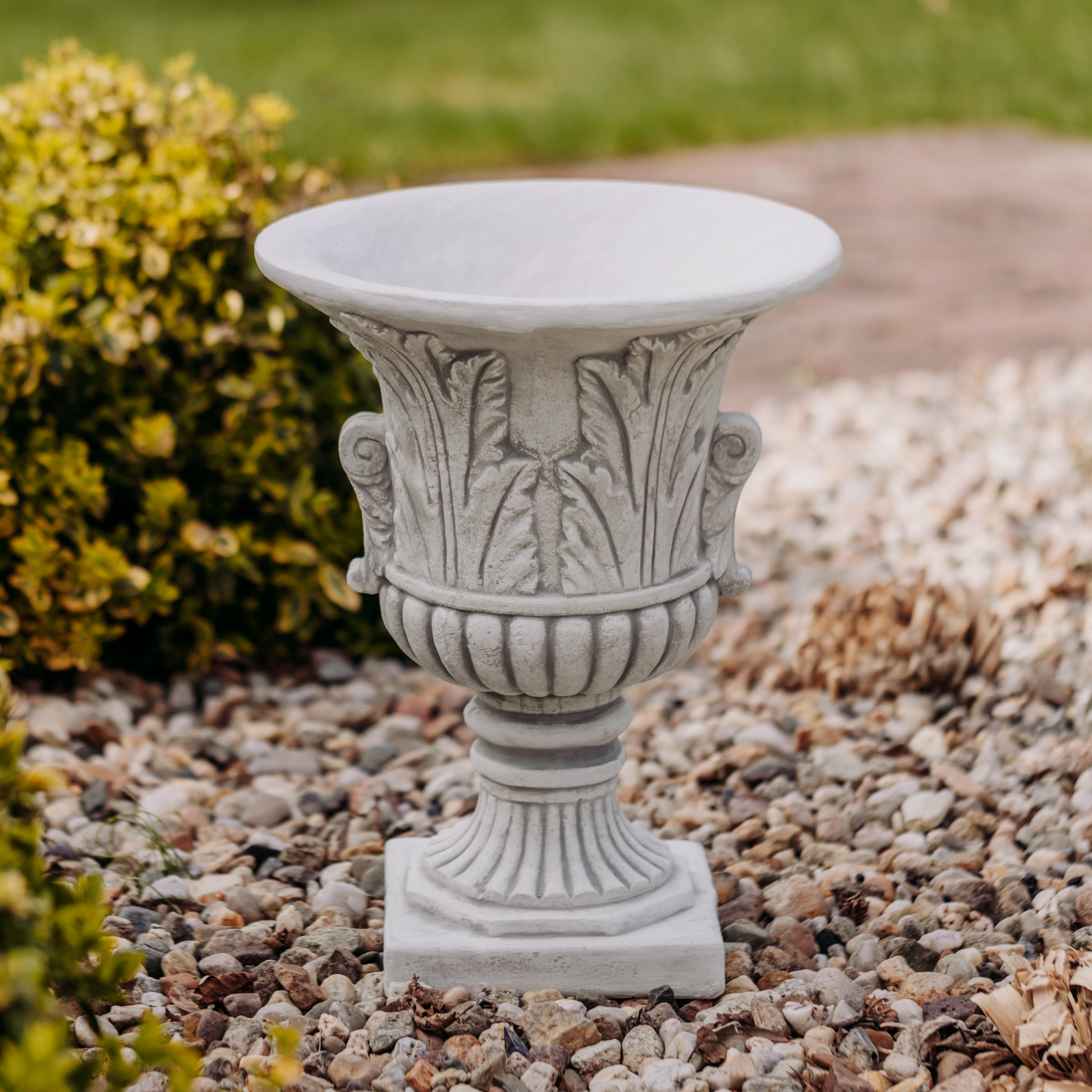 Vaso da fiori Lamela | assegno | 80 cm | cemento grigio